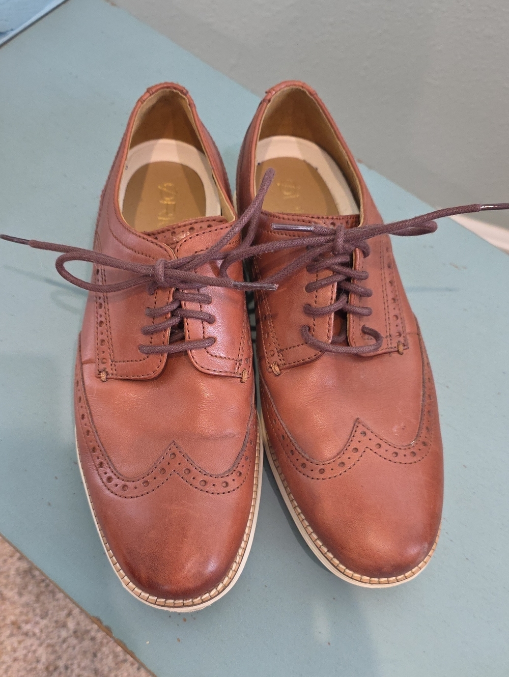 Cole Haan Men's Leather Wingtip Oxfords
